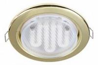 Встраиваемый светильник Maytoni Metal DL293-01-G. Фото №1