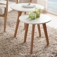 Комплект из двух столиков DUPEN CT-904 Белый фото Комплект из двух столиков DUPEN CT-904 Белый. Фото №1