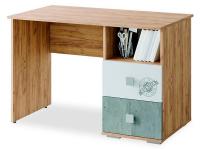 Стол письменный Тренд,коричневый. Фото №1