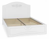 кровать 2000*1400 Ассоль АС-112К с ламелями и комплектом опор белое дерево фото кровать 2000*1400 Ассоль АС-112К с ламелями и комплектом опор белое дерево. Фото №1