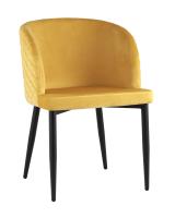 Стул Оскар велюр оранжевый фото Стул Оскар велюр оранжевый. Фото №1