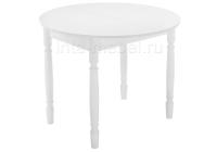 Стол деревянный Аттер белый фото Стол деревянный Аттер белый. Фото №1