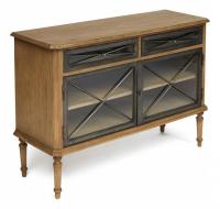 Буфет Secret De Maison AURORA ( mod. BUF 18-15 ) красное дерево/металл, 117х40х85см, античный дуб