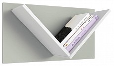 Полка навесная Polini Kids Mirum, белый. Фото №2