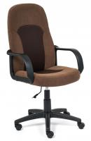 Кресло PARMA флок/ткань, коричневый, 6/TW-24 Кресло PARMA флок/ткань, коричневый, 6/TW-24. Фото №1