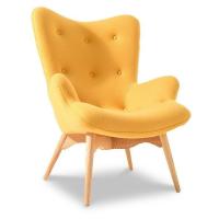 Кресло DC917 yellow-желтое