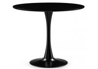 Стол Tulip 90 black фото Стол Tulip 90 black