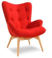 Кресло DC917 red-красное