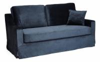 Диван Secret de Maison OSLO (mod. 5380-40C) дерево береза, ткань: вельвет, 187*95*83, темно-синий. Фото №1