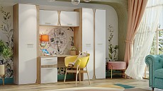 Набор для детской Бриз СТЛ.420.00,древесина коричневая светлая дуб. Фото №2