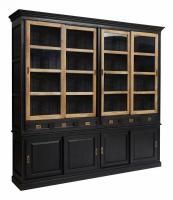 Библиотека большая Secret de Maison BLACK LABEL (mod. WA-0018) дерево акация, манго, мдф, 246х49х241см, черный/натуральный фото Библиотека большая Secret de Maison BLACK LABEL (mod. WA-0018) дерево акация, манго, мдф, 246х49х241см, черный/натуральный. Фото №1