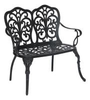 Скамья Secret De Maison Symphonie  сплав металла/алюминий, 95х56х92см, черный фото Скамья Secret De Maison Symphonie  сплав металла/алюминий, 95х56х92см, черный. Фото №1