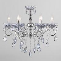 Подвесная люстра Eurosvet Escada 10109/6 хром/лазурный хрусталь Strotskis фото Подвесная люстра Eurosvet Escada 10109/6 хром/лазурный хрусталь Strotskis. Фото №1
