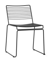 Стул обеденный Danny черный с черной подушкой фото Стул обеденный Danny черный с черной подушкой. Фото №1