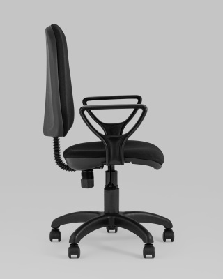 Кресло компьютерное Престиж черное. Фото