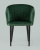 Стул с подлокотниками Нейтон велюр зеленый. Фото №5