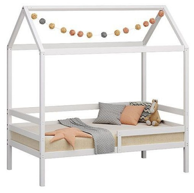 Кровать-домик Polini Kids Simple, белый фото Кровать-домик Polini Kids Simple, белый. Фото №5