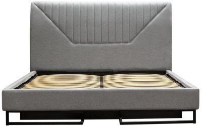 Кровать с ортопедическим основанием и ящиком 1.8 Loft Alberta Стоун. Фото