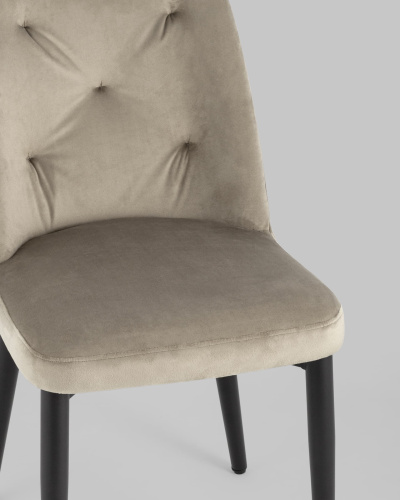 Стул Эмма велюр шампань. Фото №9