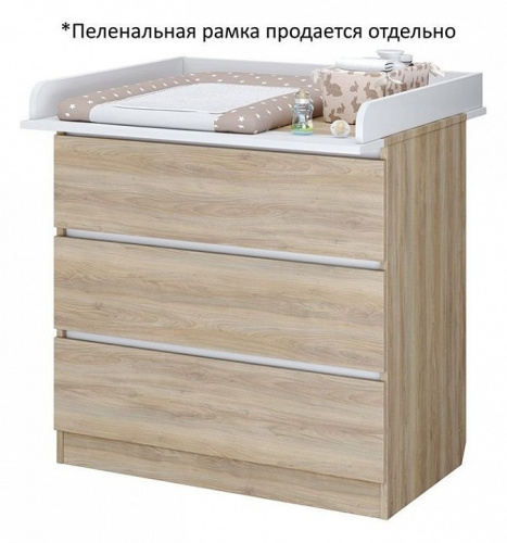 Комод Polini kids Simple 1980, бежевый. Фото №4