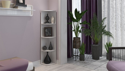 Стеллаж Polini Home Smart, белый фото Стеллаж Polini Home Smart, белый. Фото №5