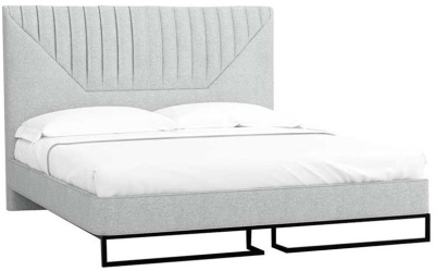 Кровать с ортопедическим основанием и ящиком 1.8 Loft Alberta Стоун. Фото