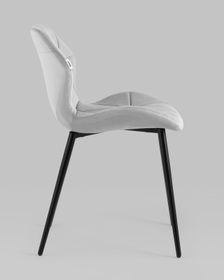 Стул Эдвин велюр серый. Фото №4