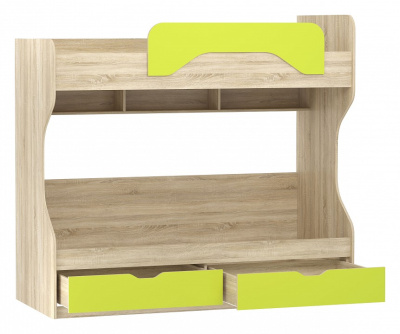 Кровать двухъярусная Акварель ИЧП 015.02 М5. Фото