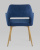 Стул Кромвель NEW синий. Фото №6