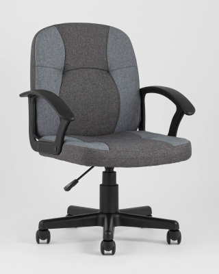 Кресло офисное TopChairs Comfort серое фото Кресло офисное TopChairs Comfort серое. Фото №3