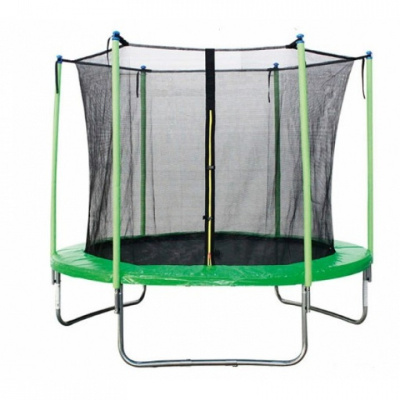Батут AL-in180 1800 мм, зеленый, черный. Фото №3