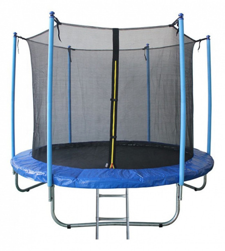 Батут AL-in244 2440 мм, синий, черный. Фото №1