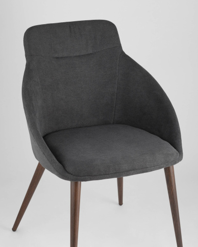 Стул Квини серый фото Стул Квини серый. Фото №10