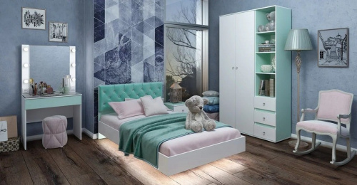 Тумбочка Тифани,белый. Фото №6