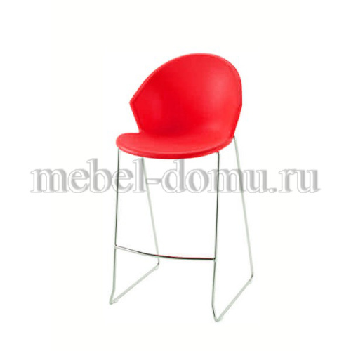 Кресло VAN HALLEN (mod. 2433S) ткань/металл, 54,5х53,5/76 см, высота до сиденья 46 см, серый/черный (поставляется по 2 шт). Фото №2