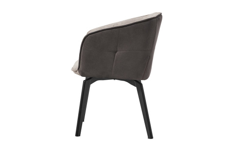 Стул HERTA 13367 LIGHT GREY серо-бежевый. Фото №7