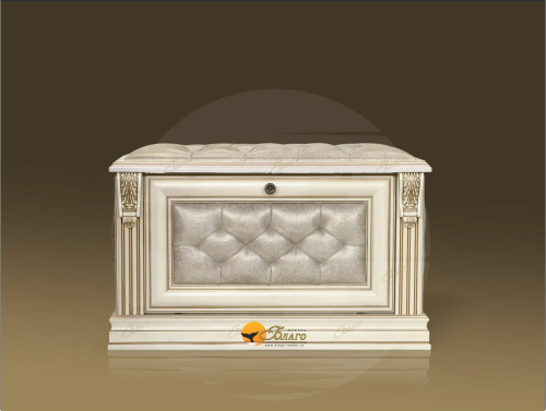 Банкетка Б5.2-7 (уже с золотой патиной). Фото №1