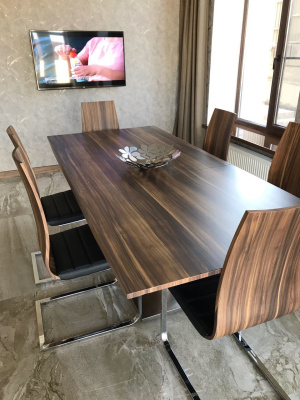 Обеденный стол DUPEN DT-02 орех. Фото №3