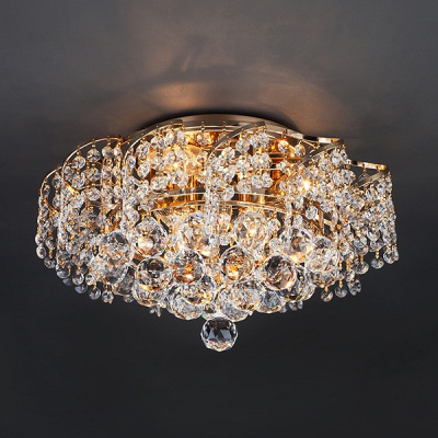 Потолочная люстра Eurosvet Charm 16017/6 золото Strotskis. Фото