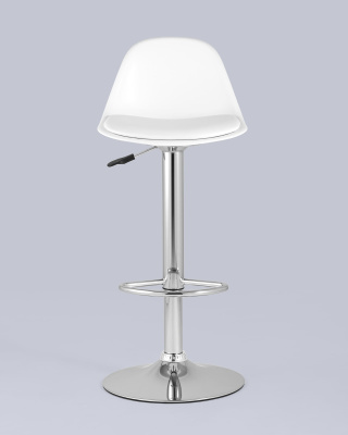 Стул барный Смит белый. Фото