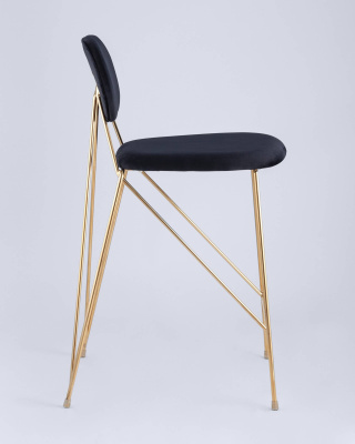 Стул Элис полубарный темно-синий. Фото