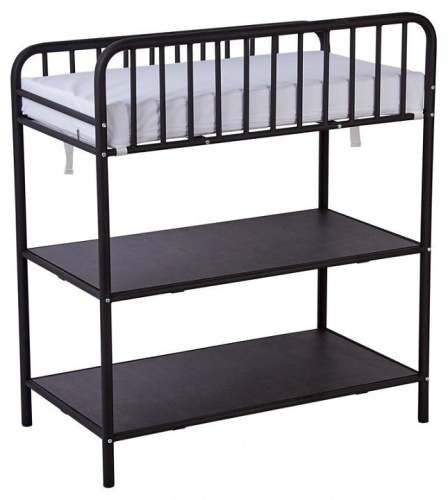 Стол пеленальный Polini Kids Vintage 1180, белый. Фото №1