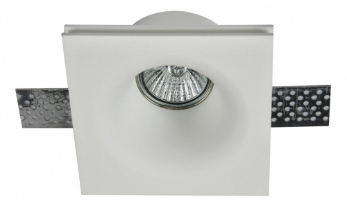 Встраиваемый светильник Maytoni Gyps Modern DL001-1-01-W. Фото №1