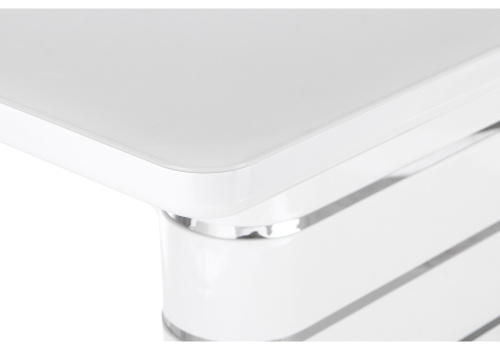 Стол стеклянный Plas 140 super white. Фото №7