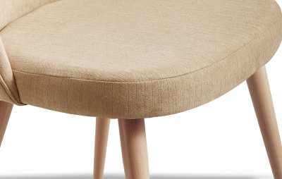 Стул DC373 light beige (бежевый светлый). Фото