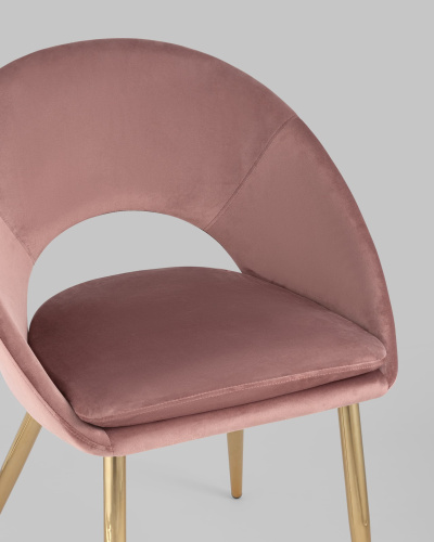 Стул Кензи пыльно-розовый. Фото №8