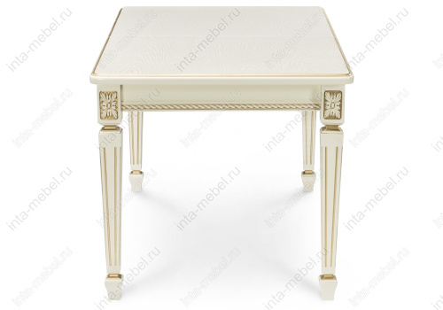 Стол деревянный Шанталь слоновая кость / золото. Фото №5