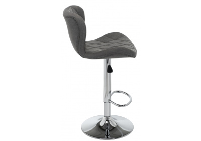 Барный стул Porch dark grey fabric. Фото №3