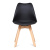 Стул Secret De Maison Tulip mod. 73 чёрный фото Стул Secret De Maison Tulip mod. 73 чёрный. Фото №3