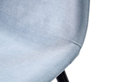 Стул полубарный 350S голубой/черный. Фото №3